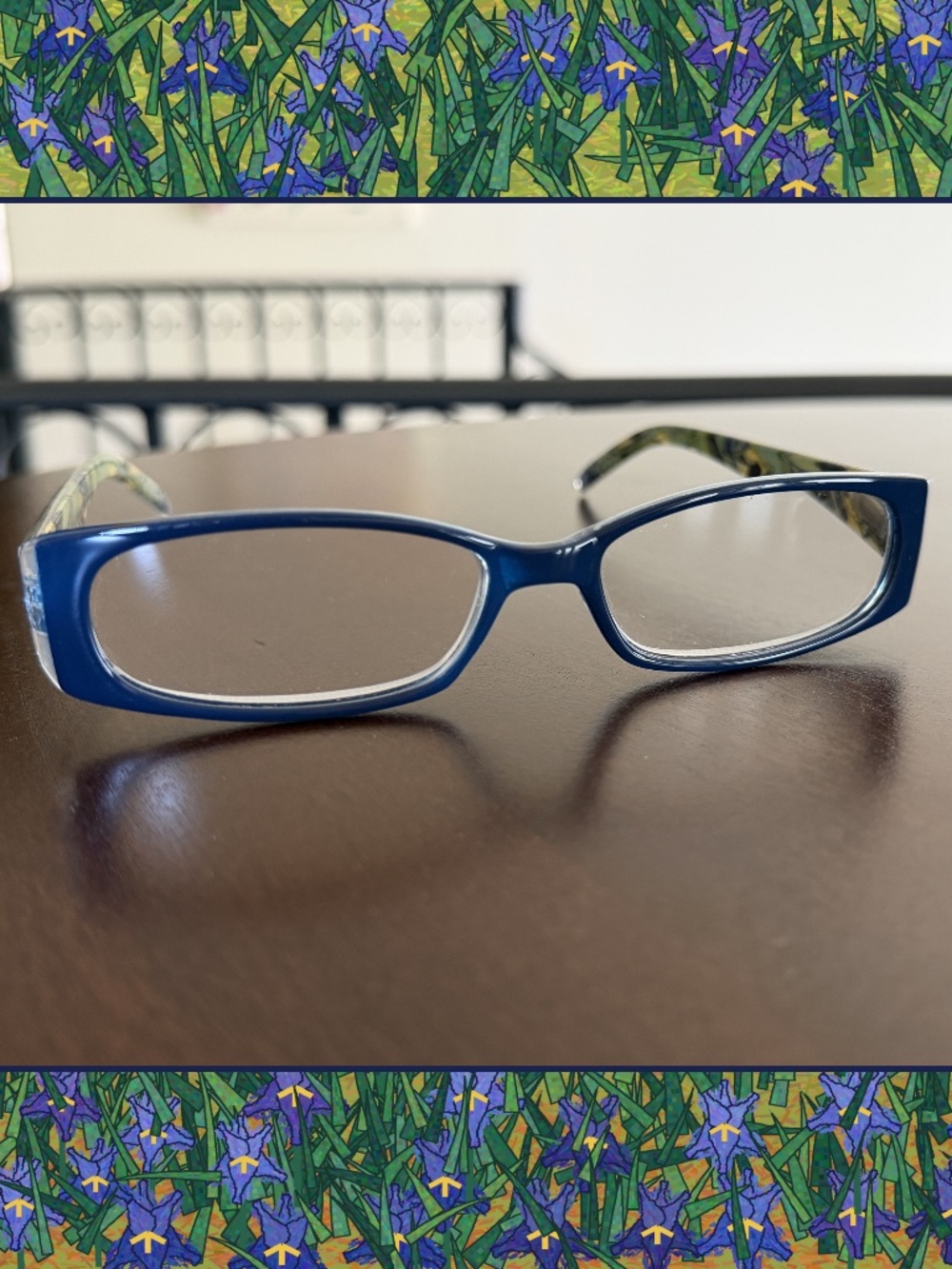 Van Gogh Museum Irises Reading Glasses +3.50